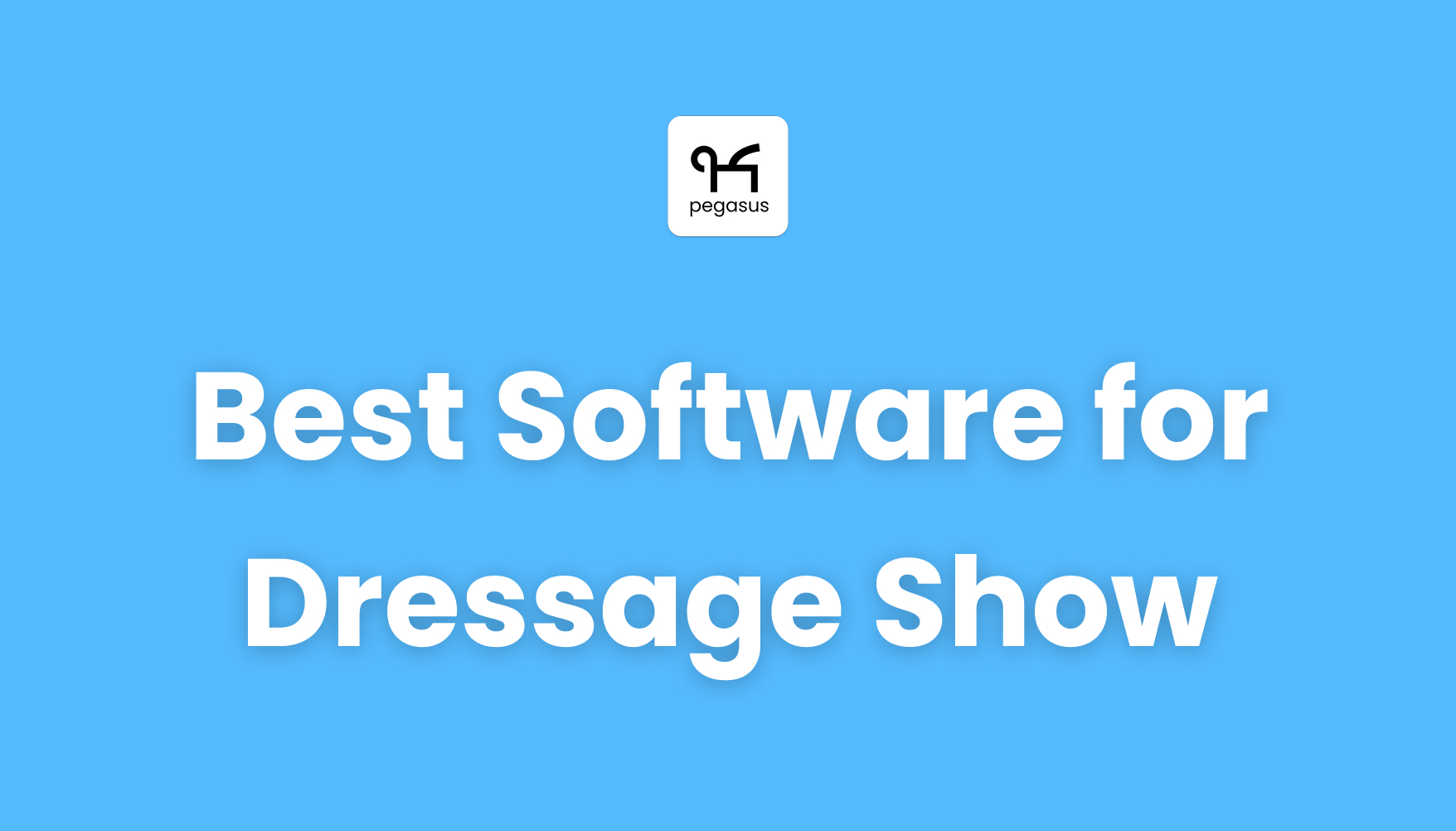 Best Software for Running a Dressage Show