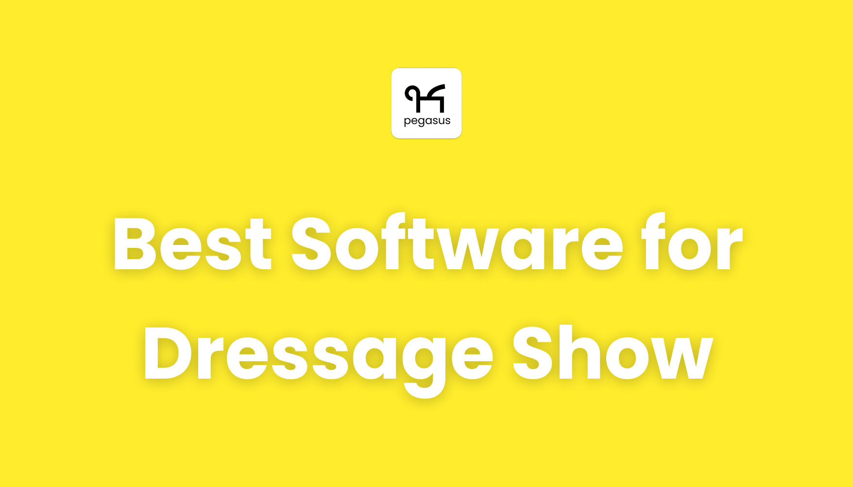 Best Software for Running a Dressage Show