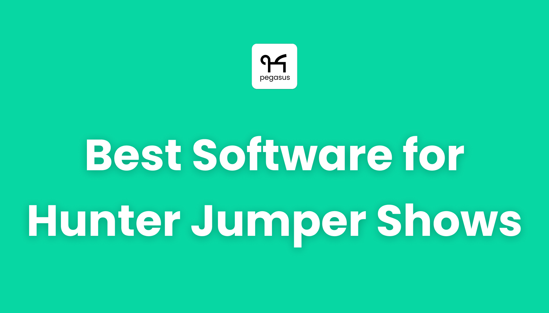 Best Software for Running a Hunter Jumper Show